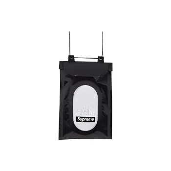 Supreme Nylon With Plastic Card Holder Men's Black