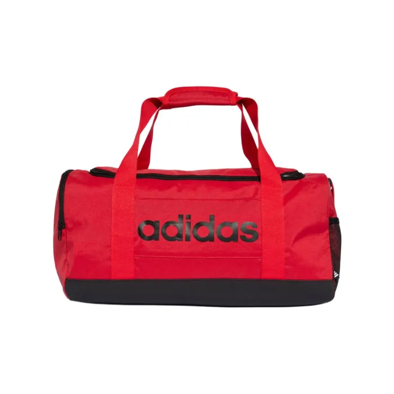 Adidas Polyester One Shoulder Crossbody Portable Gym Bag Small Size Unisex Red-0