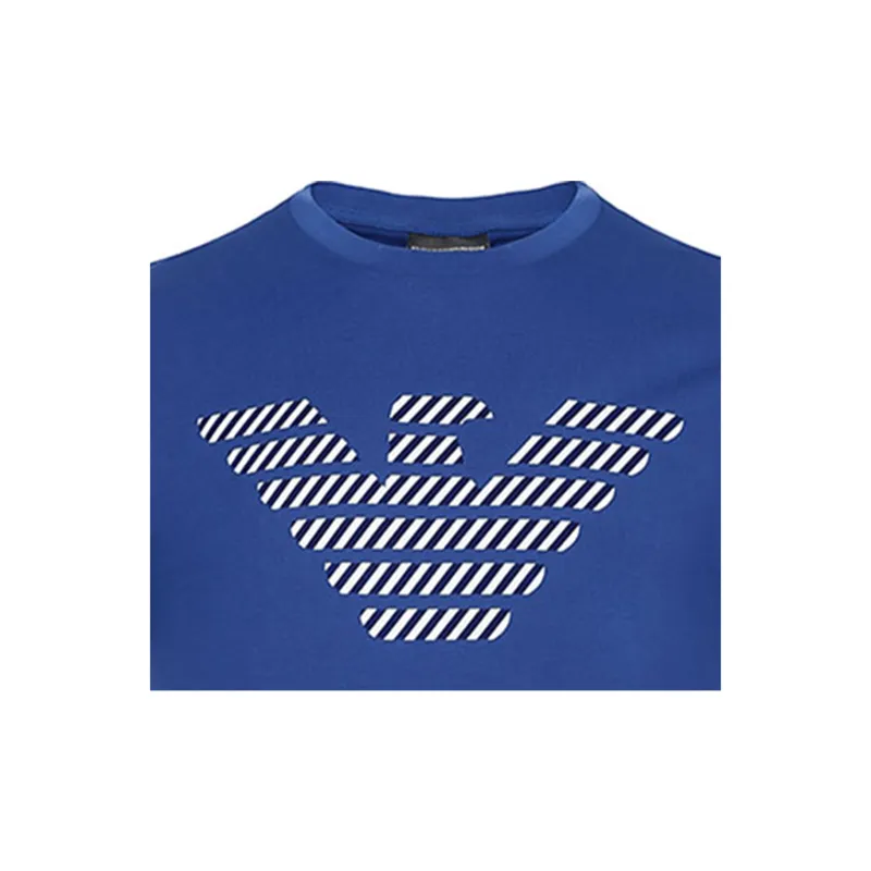 EMPORIO ARMANI T-Shirts Men Cerulean-2