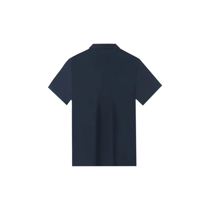 PEAK Polo Shirt Unisex Dark Blue-1