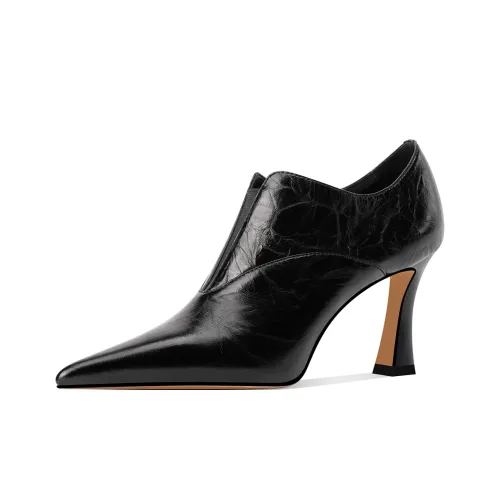 Shesrim Slim Heel High Heels 7.5cm Women's Black