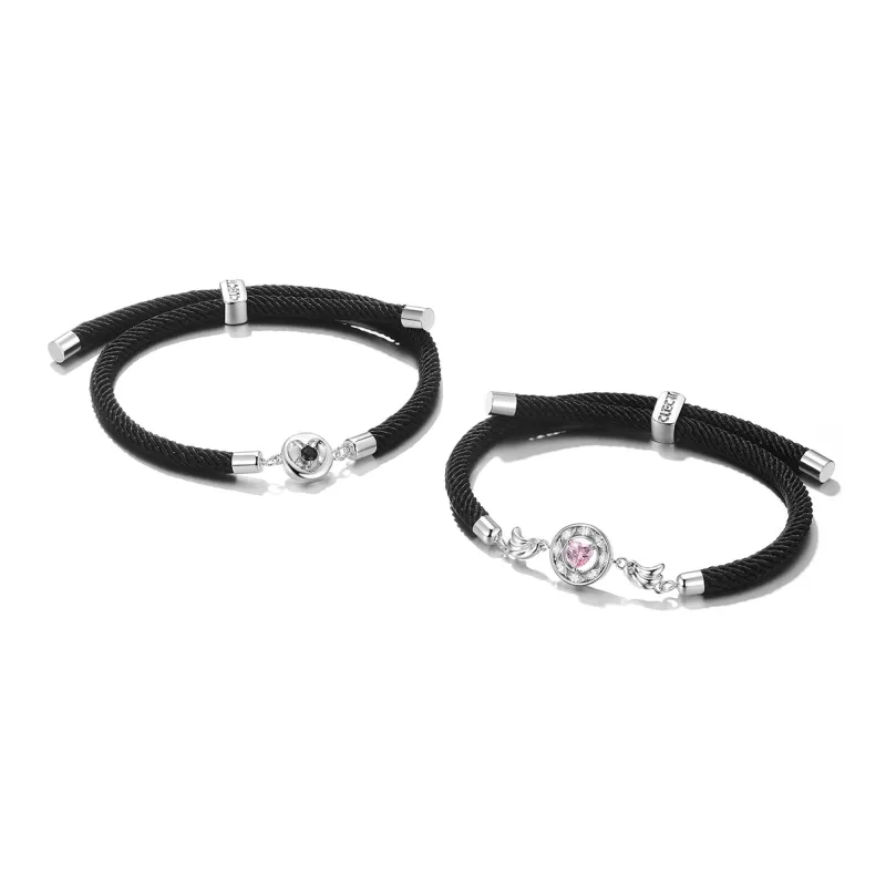 MESUCA Synthetic Cubic Zirconia Bracelets Unisex-1