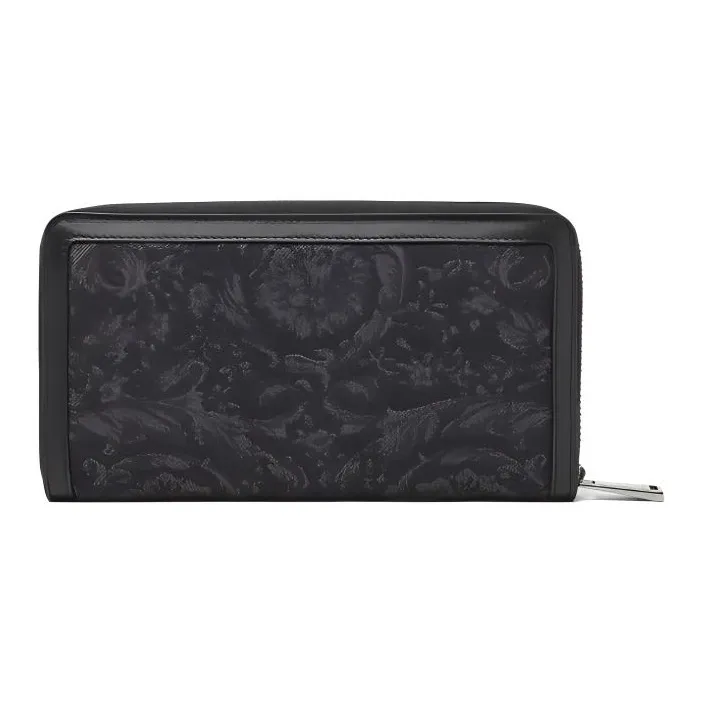 FANSIZHE Barocco Polyester Wallet Men's Black-1
