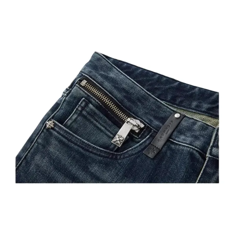 JOHN RICHMOND SS25 Jeans Men's Dark Denim Blue-4