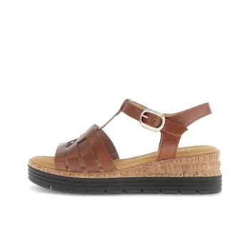 Gabor Comfort Roman Sandals 5cm Women's Brown
