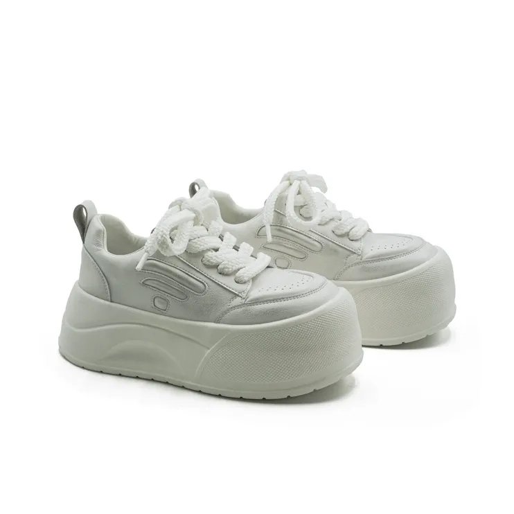 Little Sue Low Top Skateboard Shoes Women's White-2