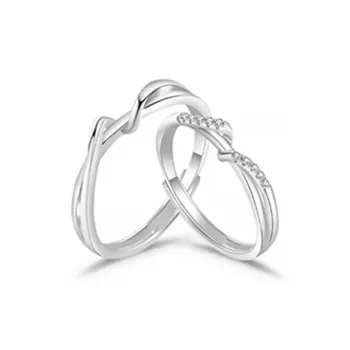 Chongqing Gold Store S999 Fine Silver Rings Unisex