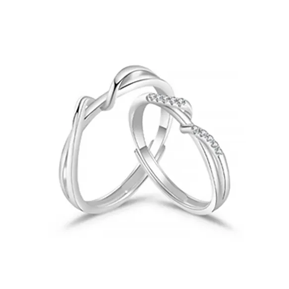 Chongqing Gold Store S999 Fine Silver Rings Unisex-0