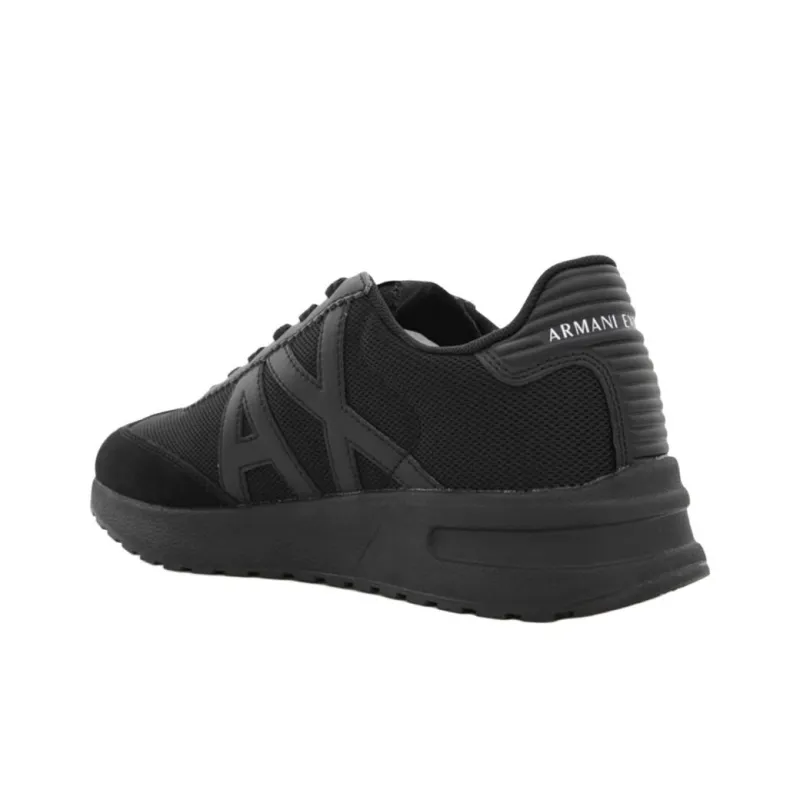 ARMANI EXCHANGEAE Low-Top Casual Shoes Men's Pure Black-3