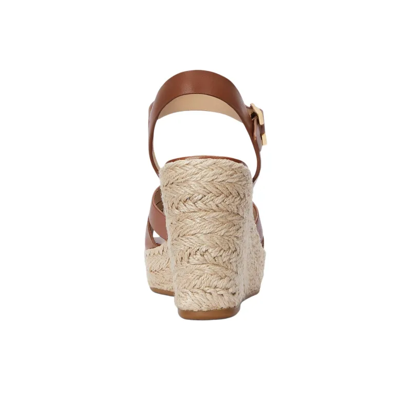 LAUREN RALPH LAUREN Soffia Strap Sandals 7cm Women's Brown-3