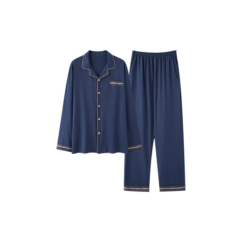 Good Fortune Pajama Set Men's Image Color-0