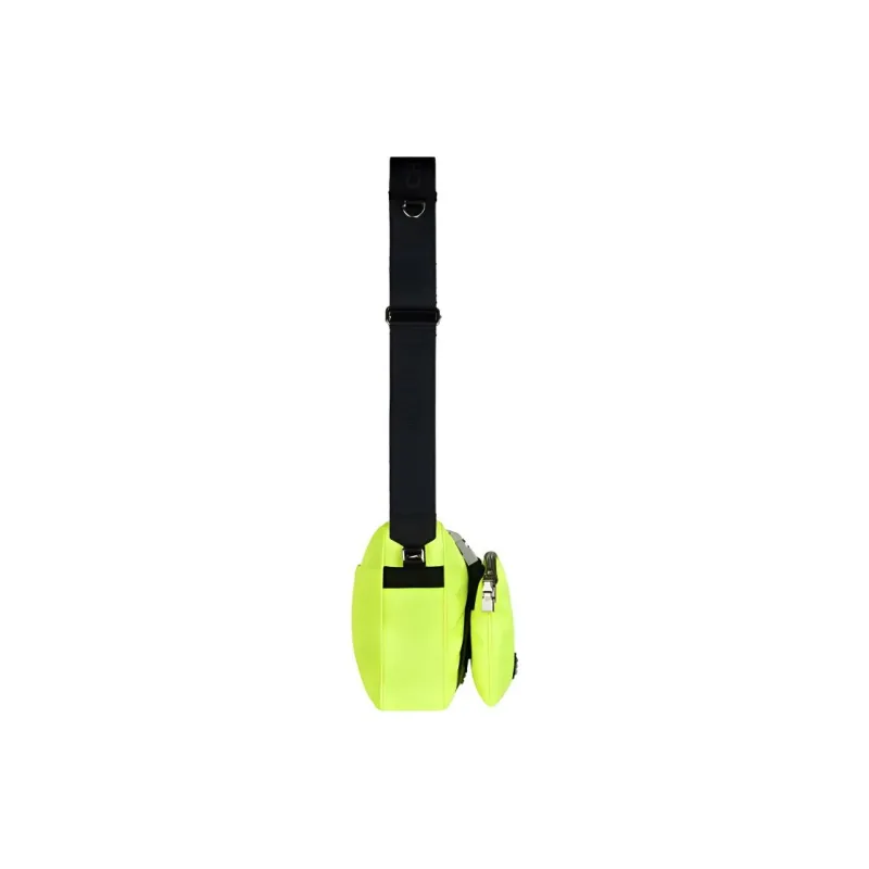 GIVENCHY 4G Cow Leather Shoulder Bag Crossbody Bag Men's Neon Yellow-1