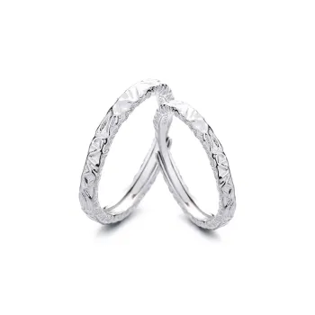CHINA GOLD Sterling Silver 990 Rings Unisex