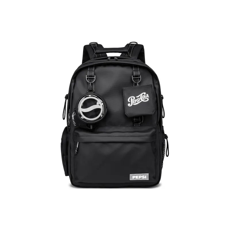 Pepsi Membrana Dermalis Backpack Laptop Bag Large Size Unisex White/Black-6