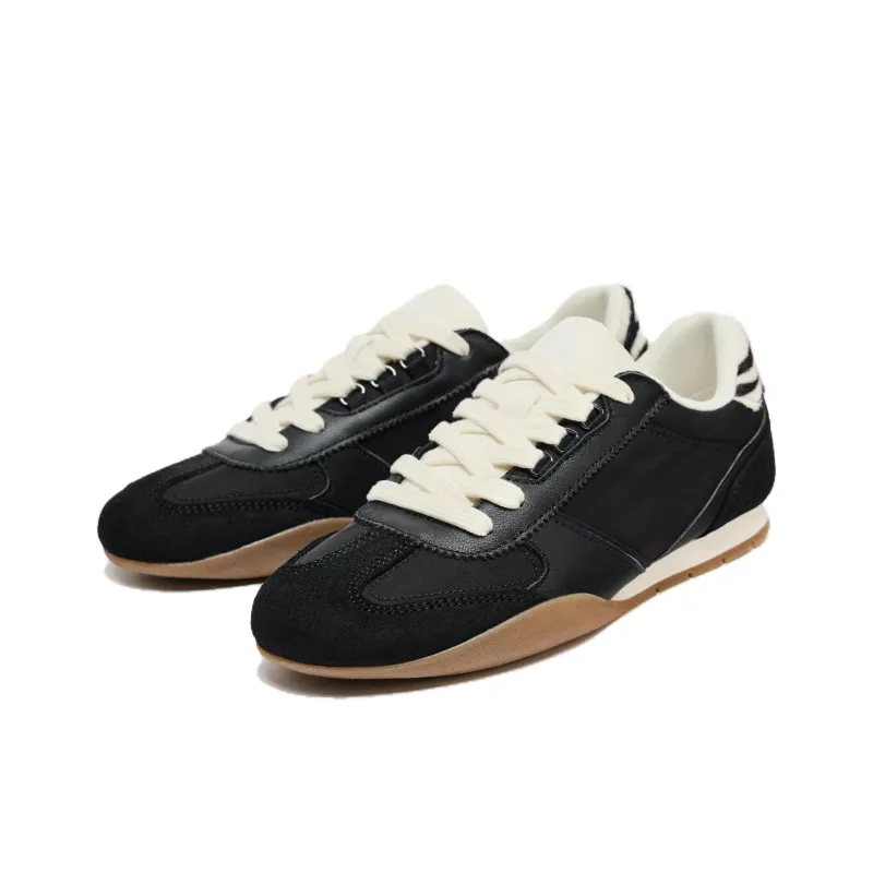 ZARA Low Top Casual Shoes Women's Black-2