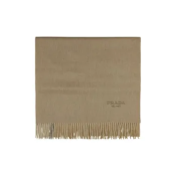 PRADA Two Toned Fringed Blanket