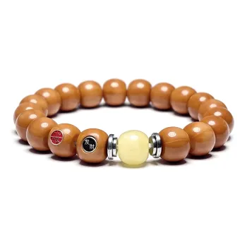 MOUNTAINS AND MANS Monkey Head Walnut Bracelets Unisex