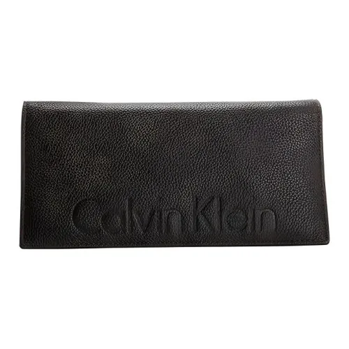 CALVIN KLEIN Leather Wallet Men's Brown