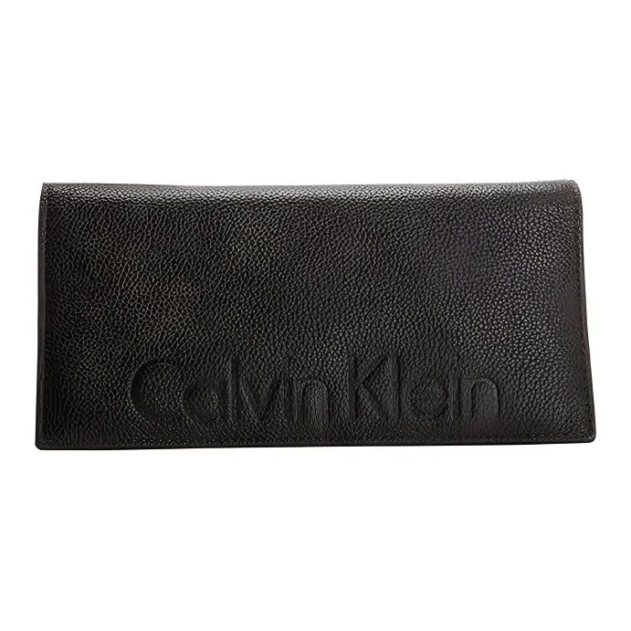 CALVIN KLEIN Leather Wallet Men's Brown-0