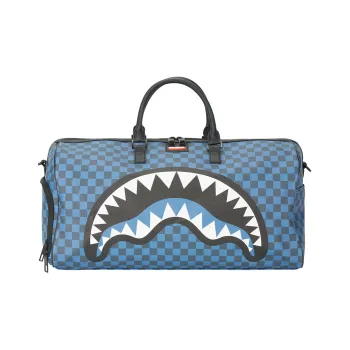 SPRAYGROUND PVC Boston Bag Travel Bag Regular Unisex Medium Blue