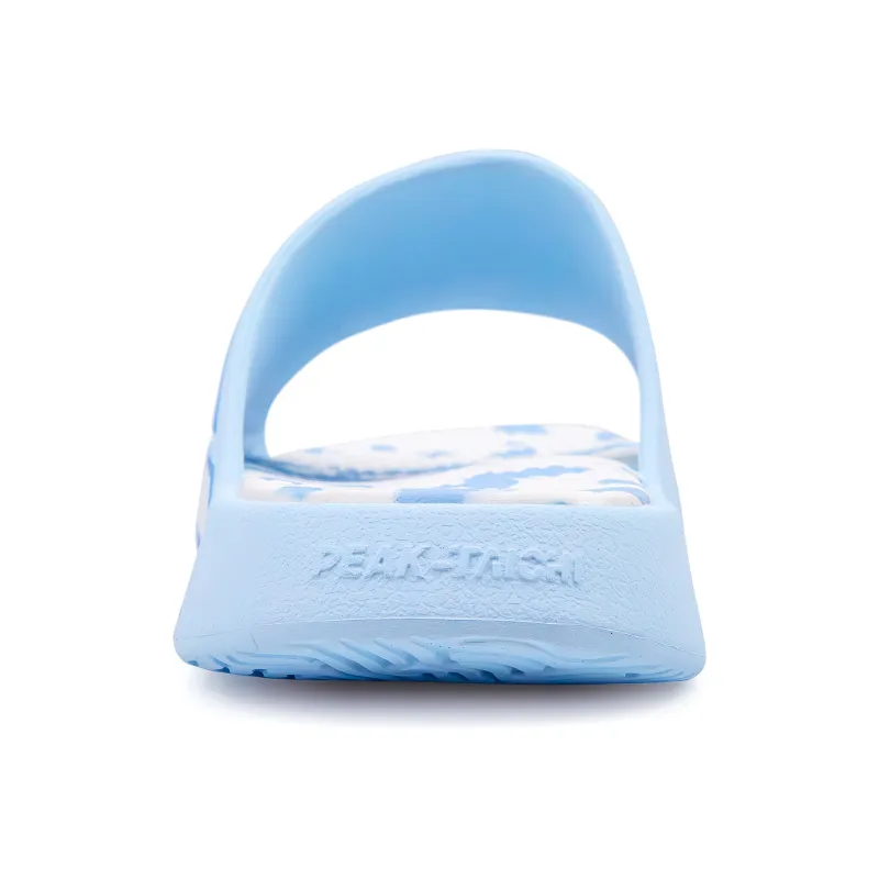 PEAK Tai Ji1.0 Slip Resistant Abrasion Resistant Cushioning Slide Slippers Unisex Sky Blue-6