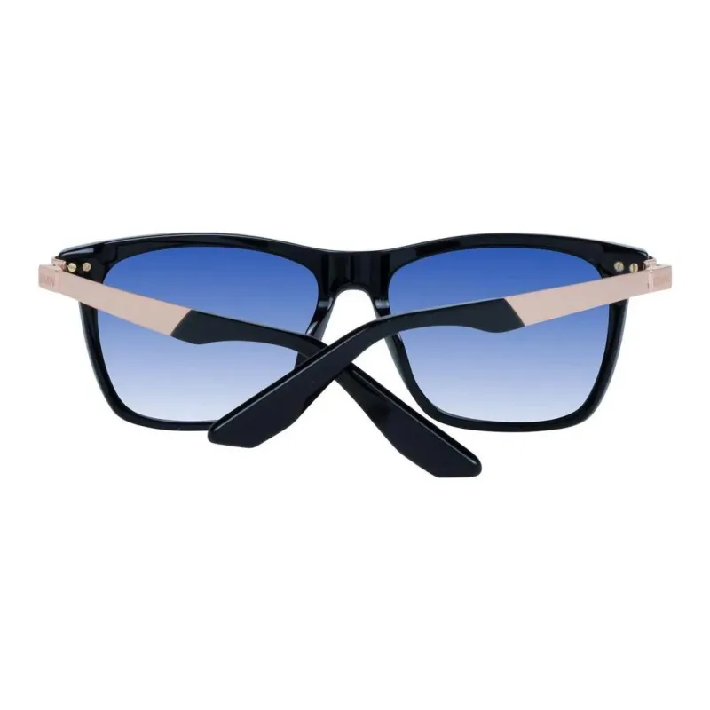 BMW Plastic Metal Square Sunglasses Unisex Black-1