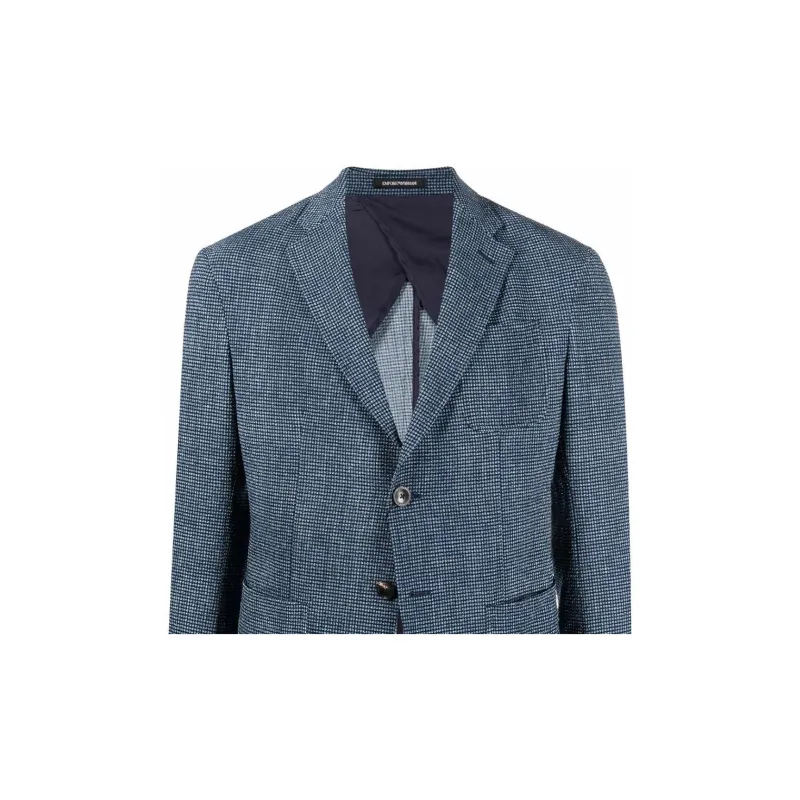 EMPORIO ARMANI SS22 Business Suits Coats Men's Blue-4
