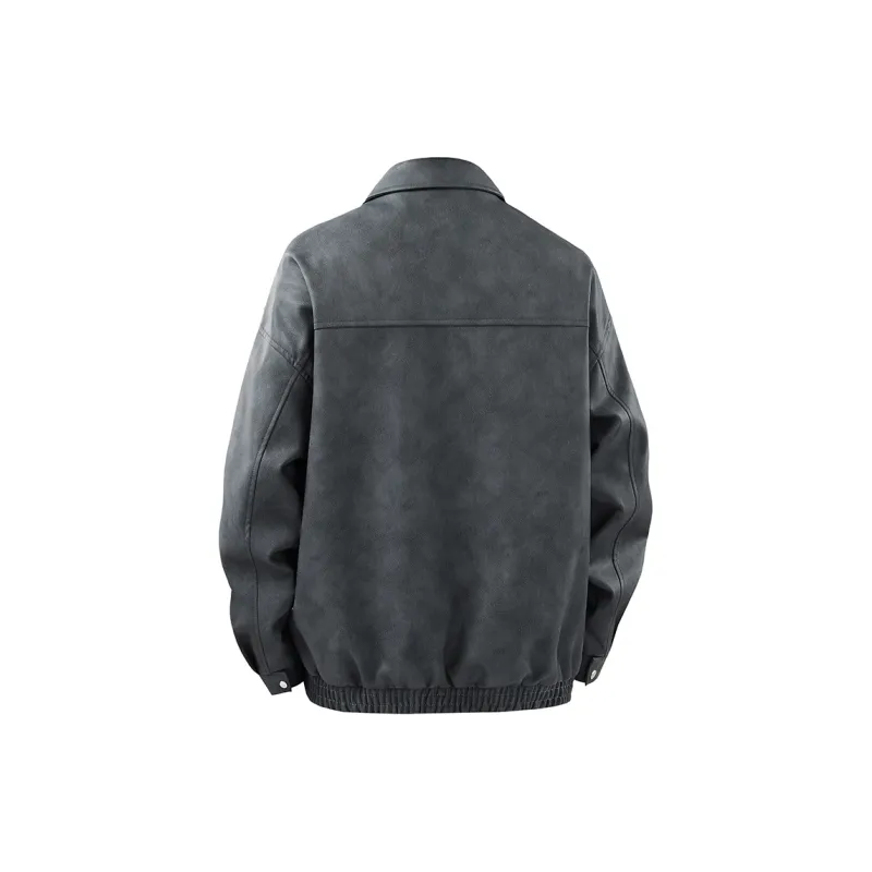 JIMI&JONS Jackets Coats Unisex Black Gray Color-1