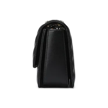 COOGI Synthetic Leather Combo Crossbody Bag Makeup Bag Shoulder Bag Women's Black/White/Light Khaki-3