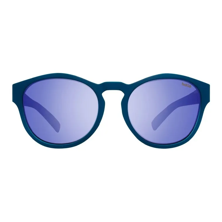BOLLE Plastic Oval Sunglasses Unisex Blue-1