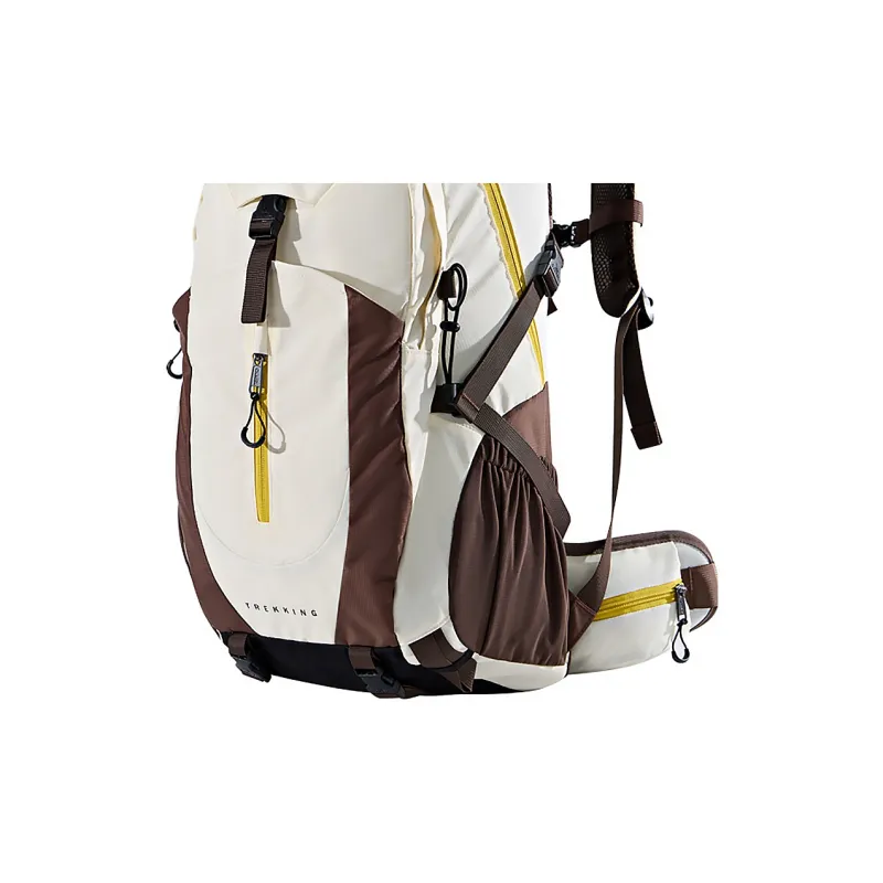 CAMEL Fabric Backpack Unisex Multicolor-5