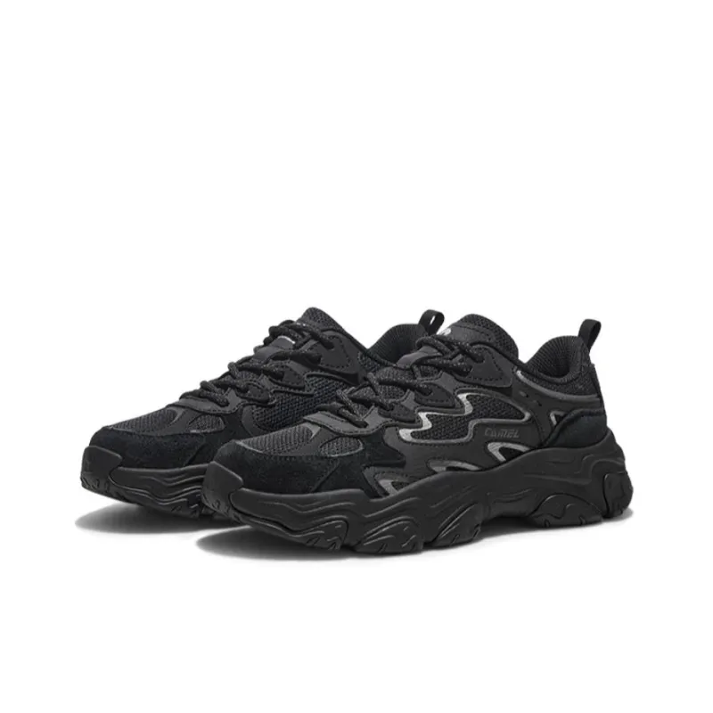 CAMEL Cushioning Wear-Resistant Low-Top Chunky Sneakers Women's-6