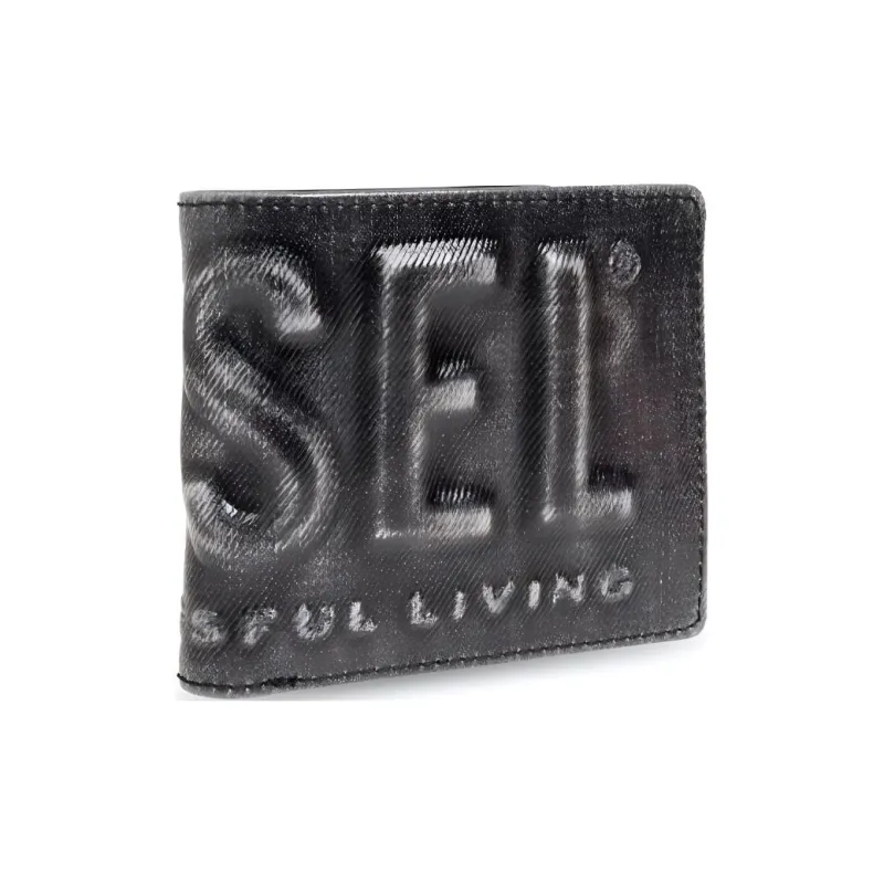 DIESEL 3D Bi-fold Wallet-1