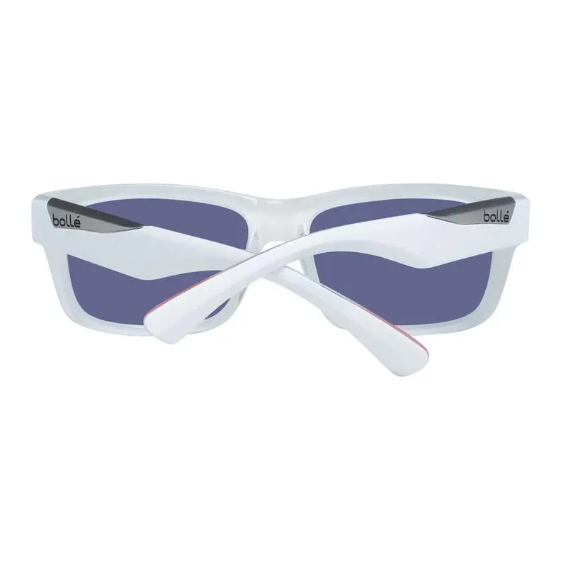 BOLLE Plastic Rectangular Sunglasses Unisex White-2