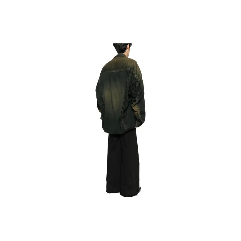 Maison Mihara Yasuhiro Layered Denim Jacket-2