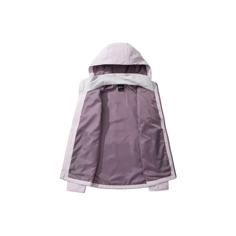 Jack Wolfskin Outdoor Hiking Waterproof And Windproof Windbreaker Jacket Women's-5