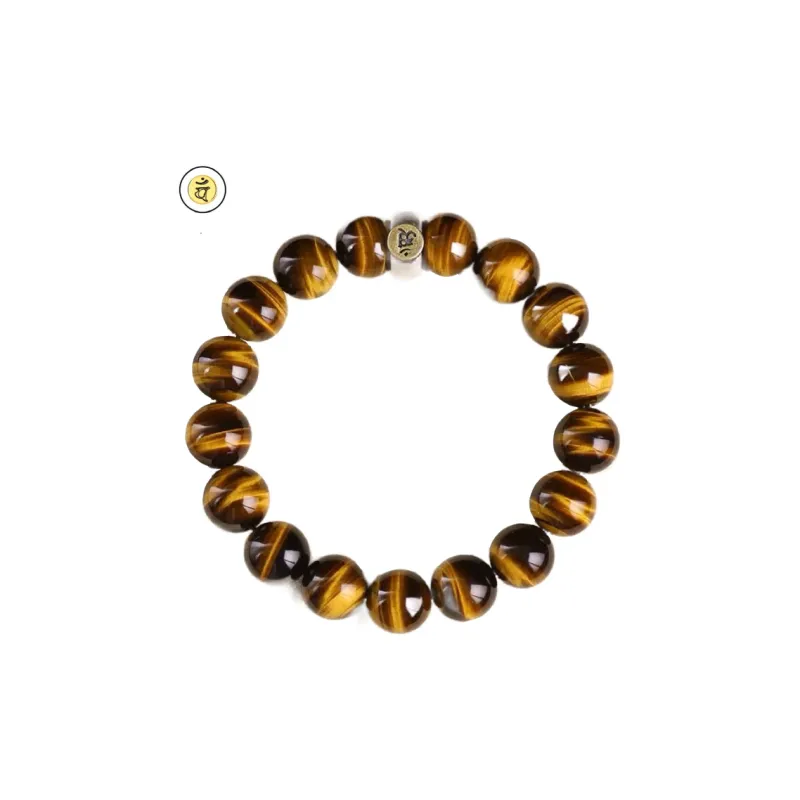 Harf Tiger's Eye Stone Bracelets Unisex-14