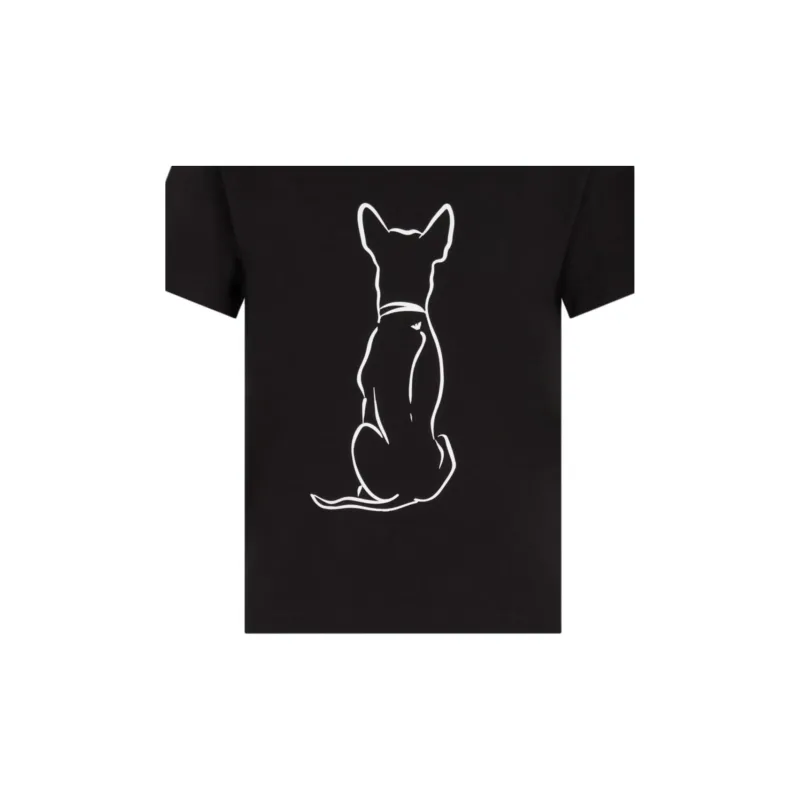EMPORIO ARMANI We Love Dogs #27 Stretch jersey T shirt-1