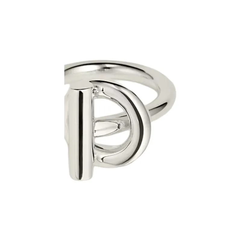 HERMES 925 Sterling Silver Rings Unisex Silver-1
