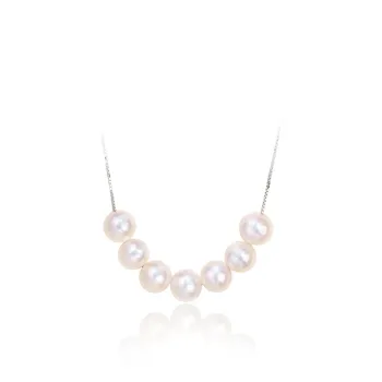 SEATINE Freshwater Pearl Smiling Necklace Women's