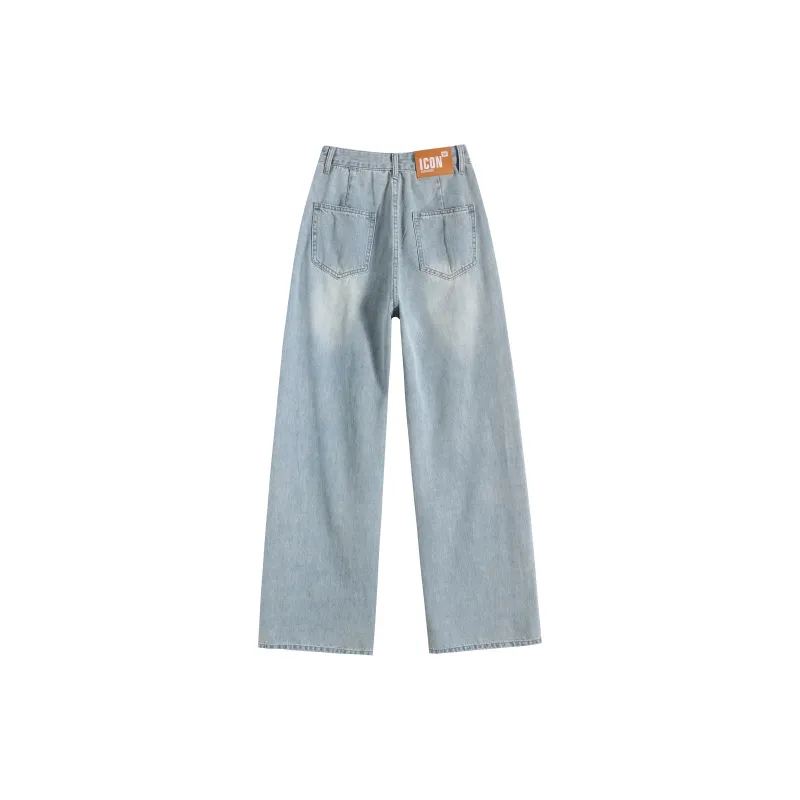 HTHK Jeans Women's Vintage Blue-1
