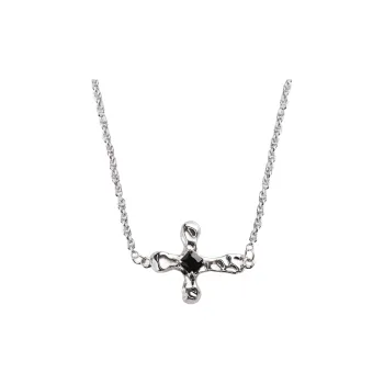 Lang Wind S925 Silver Necklaces Unisex