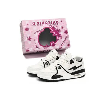 Circle Small Anti Slip Wear Resistant Lightweight Breathable Low Top Skateboard Shoes Unisex Box Included