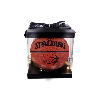 SPALDING SUPER3 Super League Series Hard Surface PU Basketball Brown Size 7 Ball Training Match Unisex