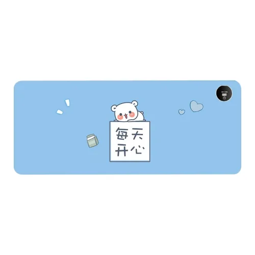 Vibrate Cartoon Warming Heated Desk Pad For Office Computer Desktop With Hand Warmer Heating Mouse Pad