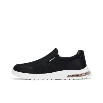 Warrior Lightweight Breathable Anti Slip And Wear Resistant Lazy Slip on Elderly Parent Casual Shoes Men's