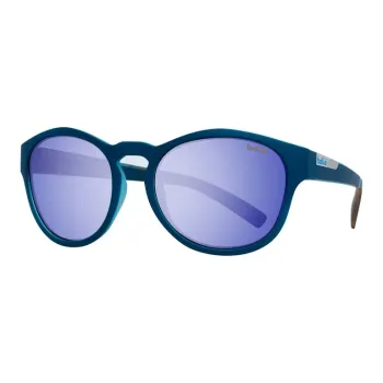 BOLLE Plastic Oval Sunglasses Unisex Blue