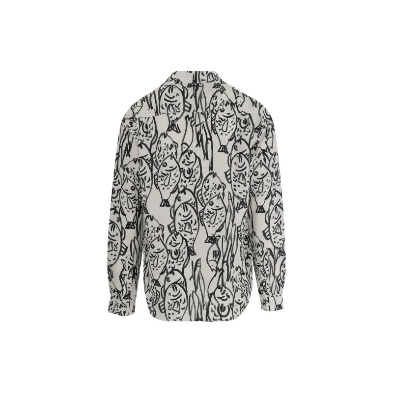 Jacquemus Allover Printed Shirt-1
