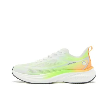 QIAODAN Cushioning Anti Slip And Wear Resistant Low Top Casual Running Shoes Men's Jordan White Phantom Green