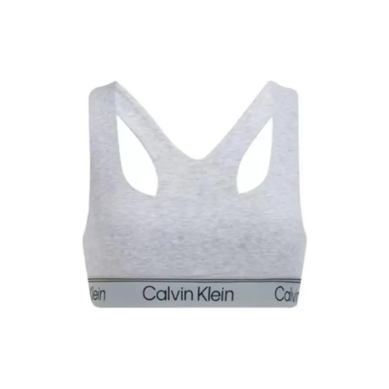 CALVIN KLEIN Bra Women's Coconut Gray-0